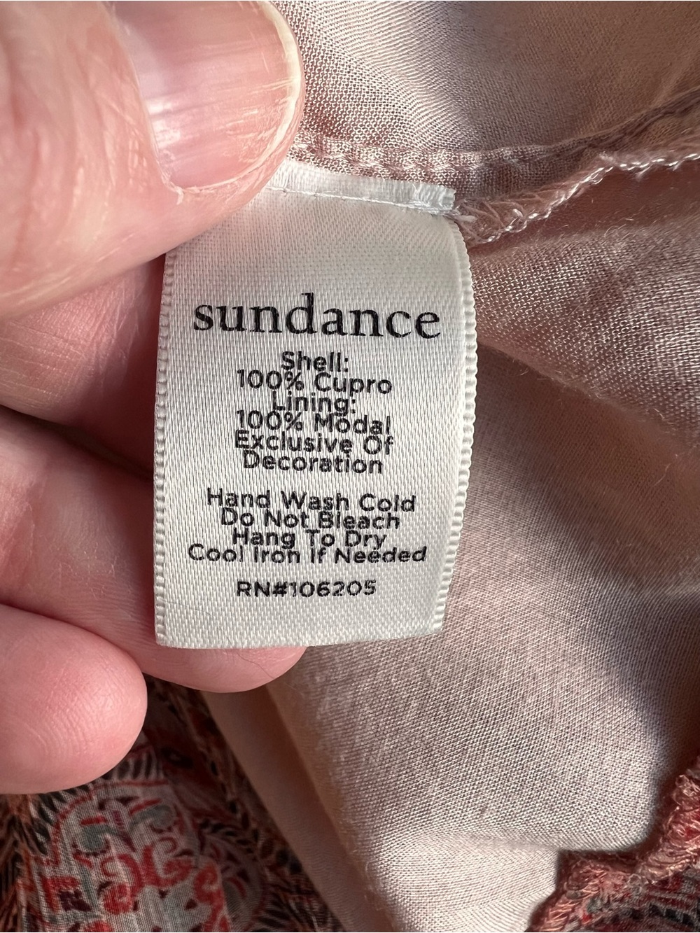Sundance Mosaic Breeze Tiered Dress Womens S Cupro Tassel Boho Chic Festival - Picture 8 of 11